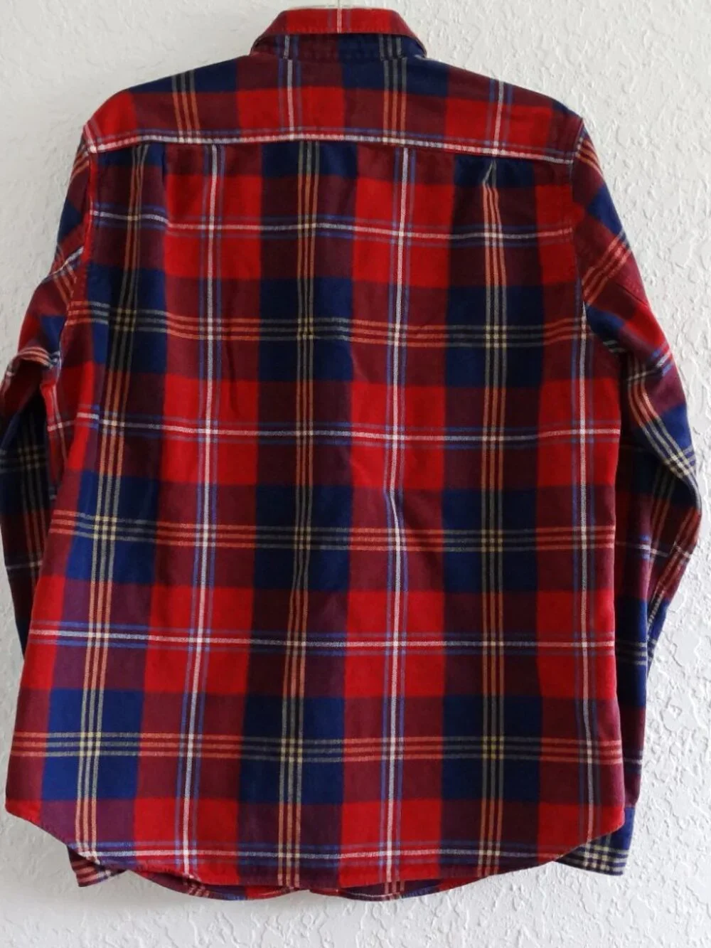 J.Crew New York Men's M Plaid Flannel Shirt Sportsmen's Outfitter Cotton